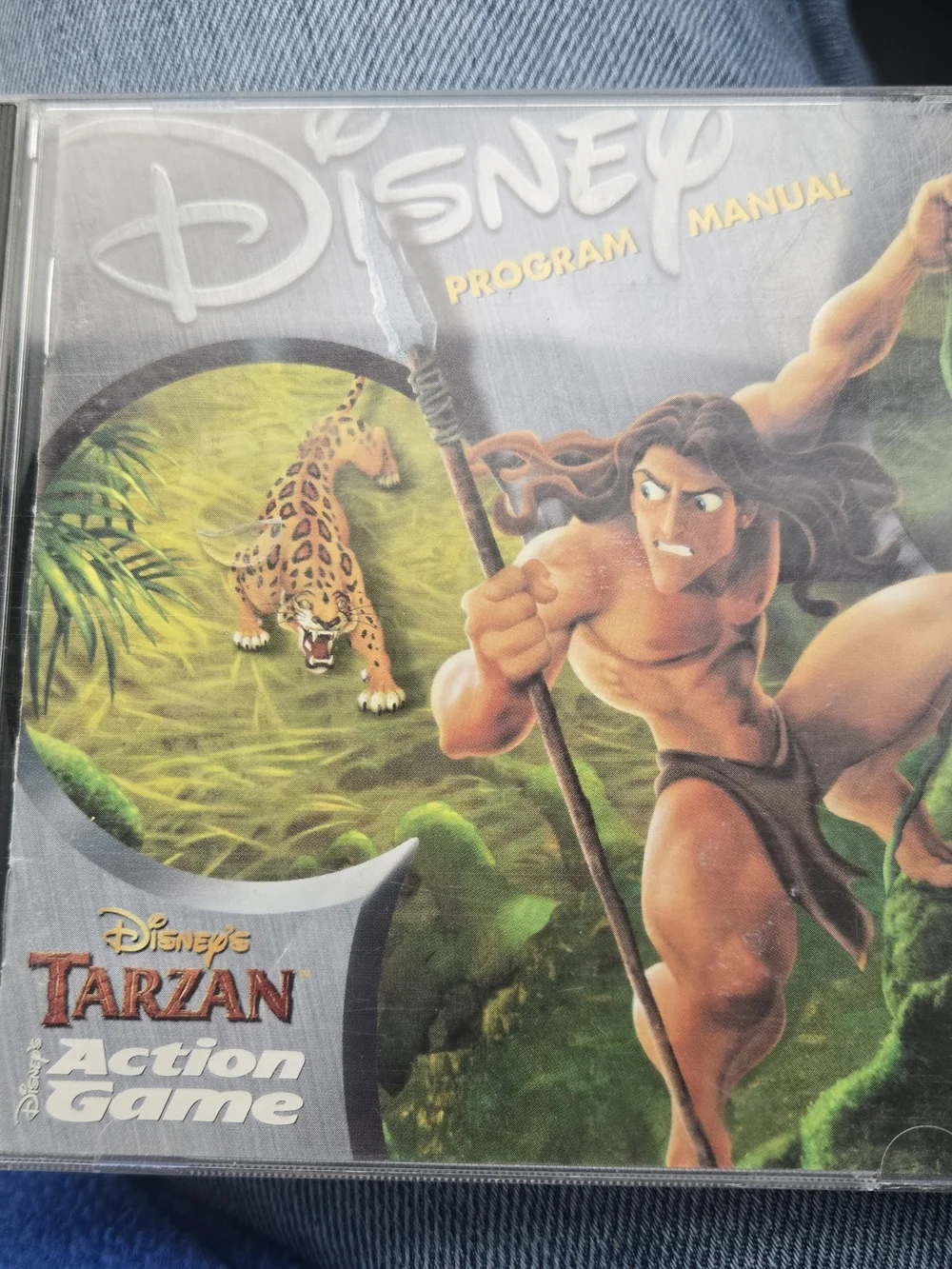 Disney Tarzan Action Game CD ROM Windows 95 Vintage Computer Game 1999